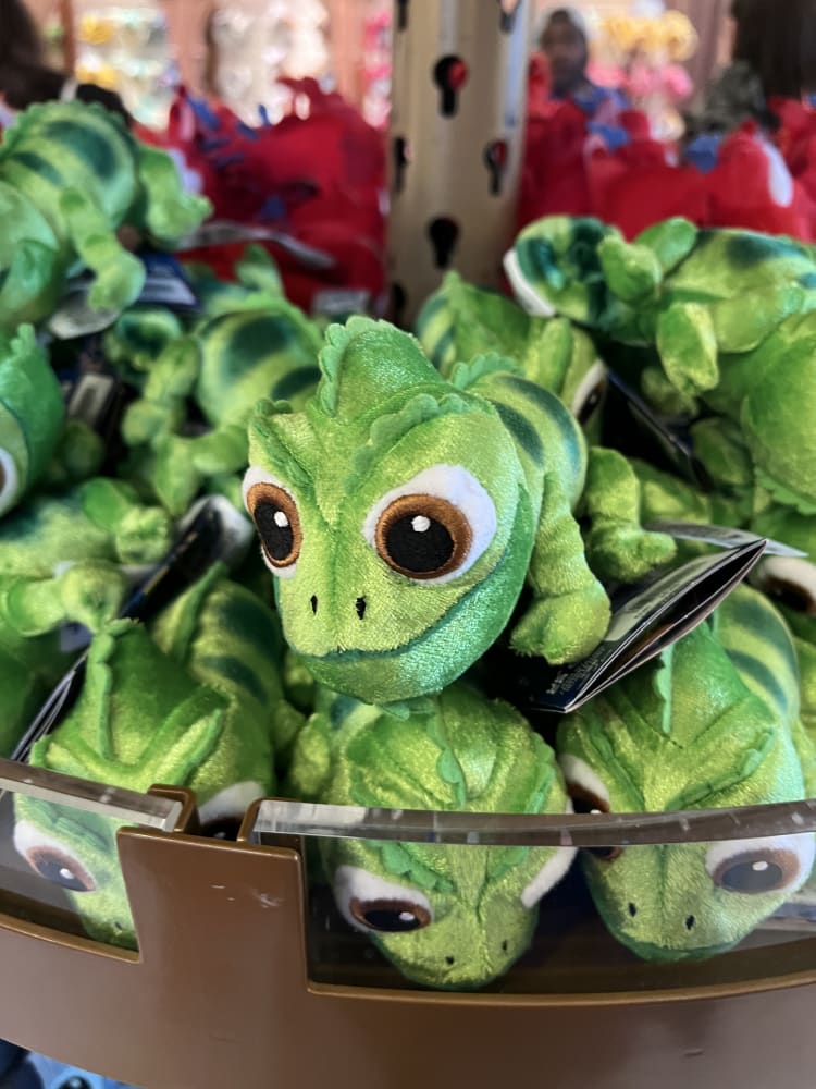 Disneyland Paris Tangled Pascal Shoulder Pal Plush view 2