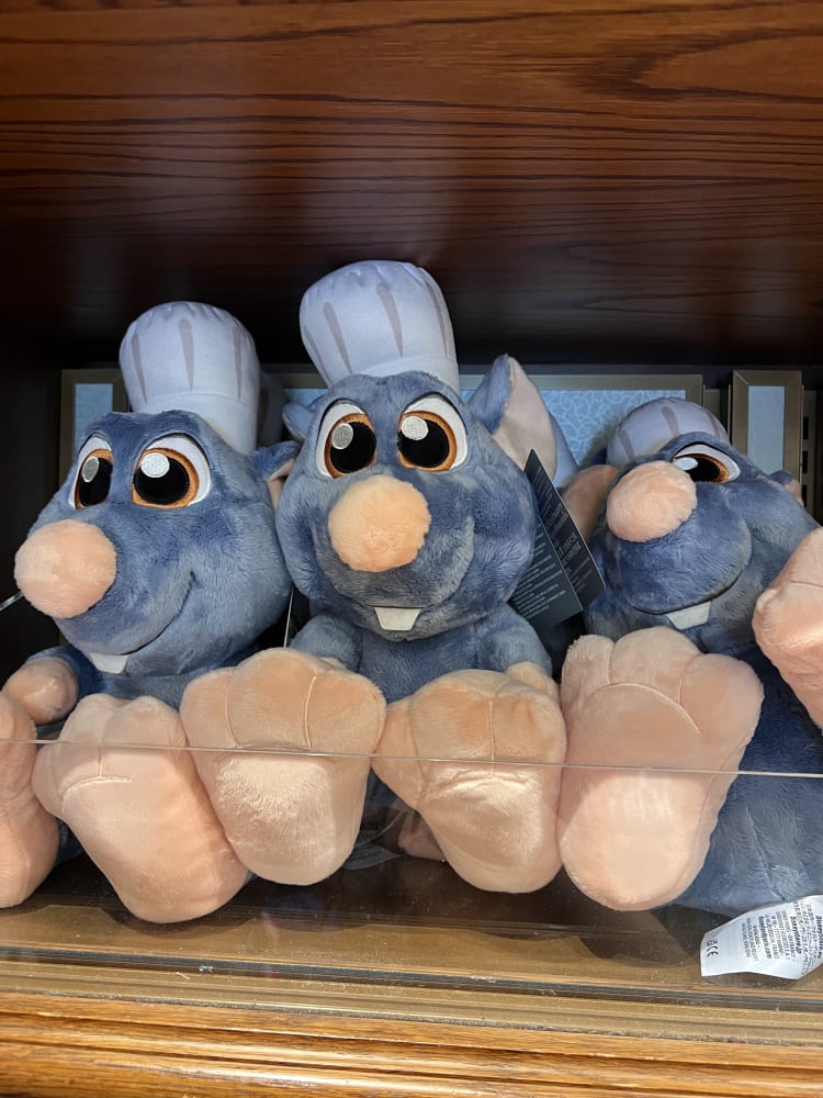 Disneyland Paris Ratatouille Remy Big Feet Plush view 1