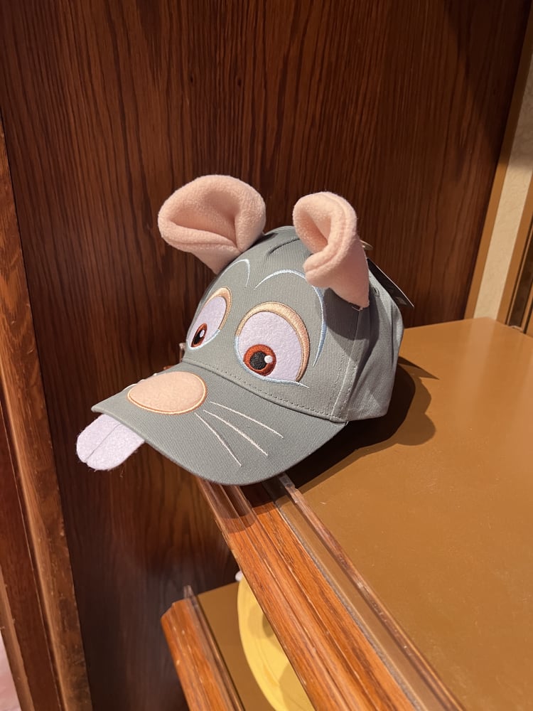 Disneyland Paris Remy 3D Character Cap view 2
