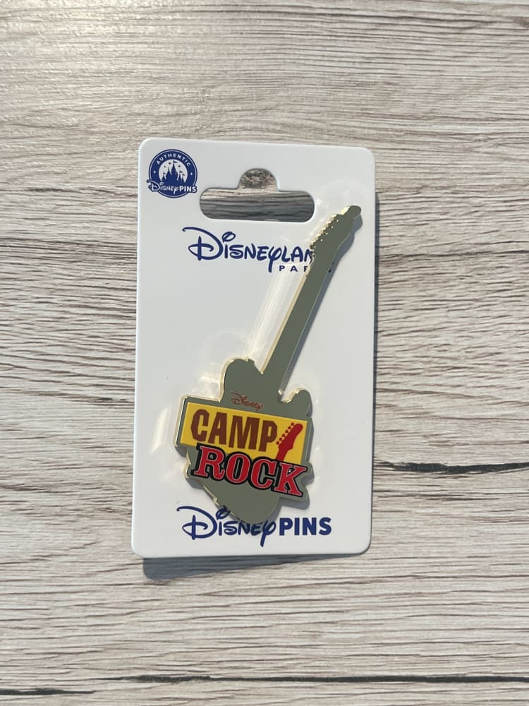 Disneyland Paris Disney Channel Camp Rock Guitar Logo Pin view 1