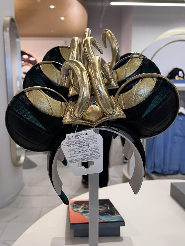 Disneyland Paris Marvel Loki Ears view 1