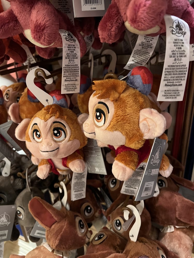 Disneyland Paris Cute Mini Plushies Abu view 2