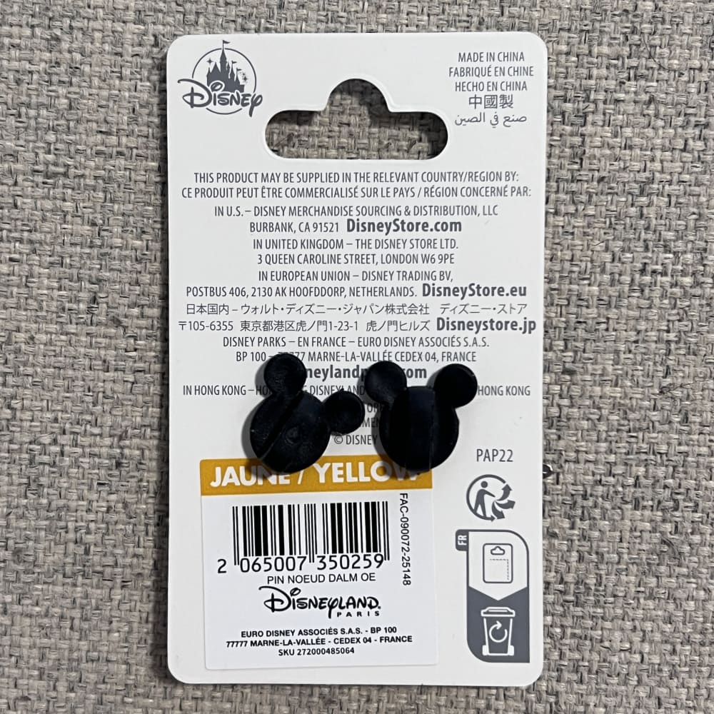 Disneyland Paris Ribbons and Bows 101 Dalmatians Pin view 2