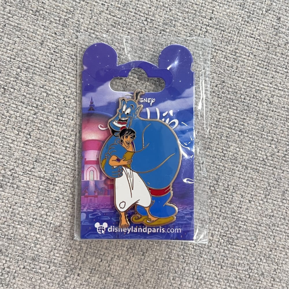 Disneyland Paris Aladdin and Genie Pin view 1
