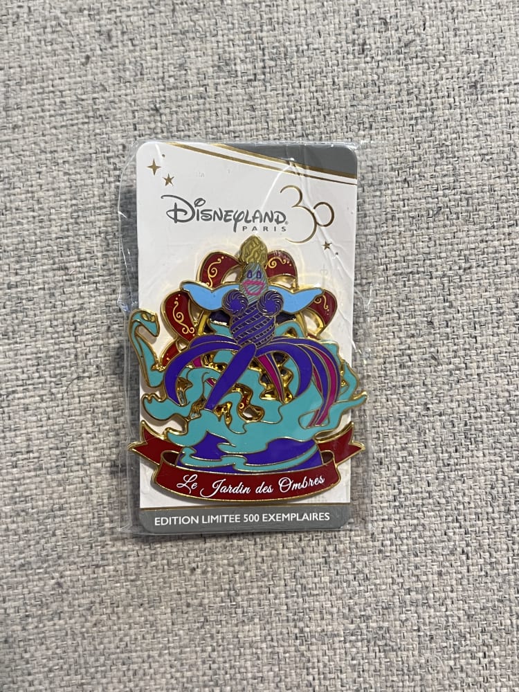 Disneyland Paris Limited Edition Little Mermaid Villain Ursula Garden Pin