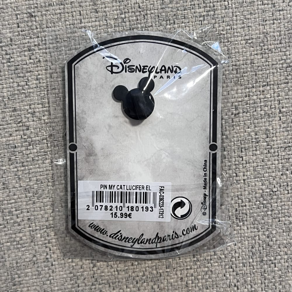 Disneyland Paris Limited Edition My Cat Lucifer Pin view 2