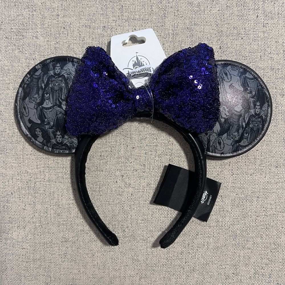 US Parks Disney Villains Sketch Ears view 1