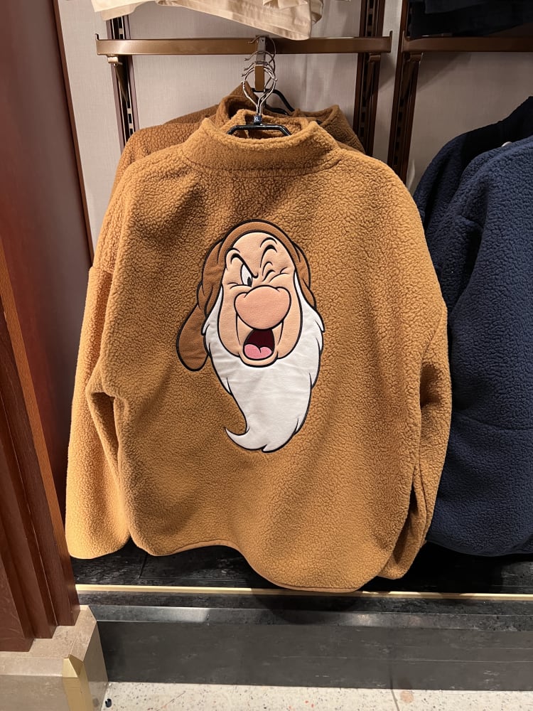 Disneyland Paris Grump Quarter Zip Fleece