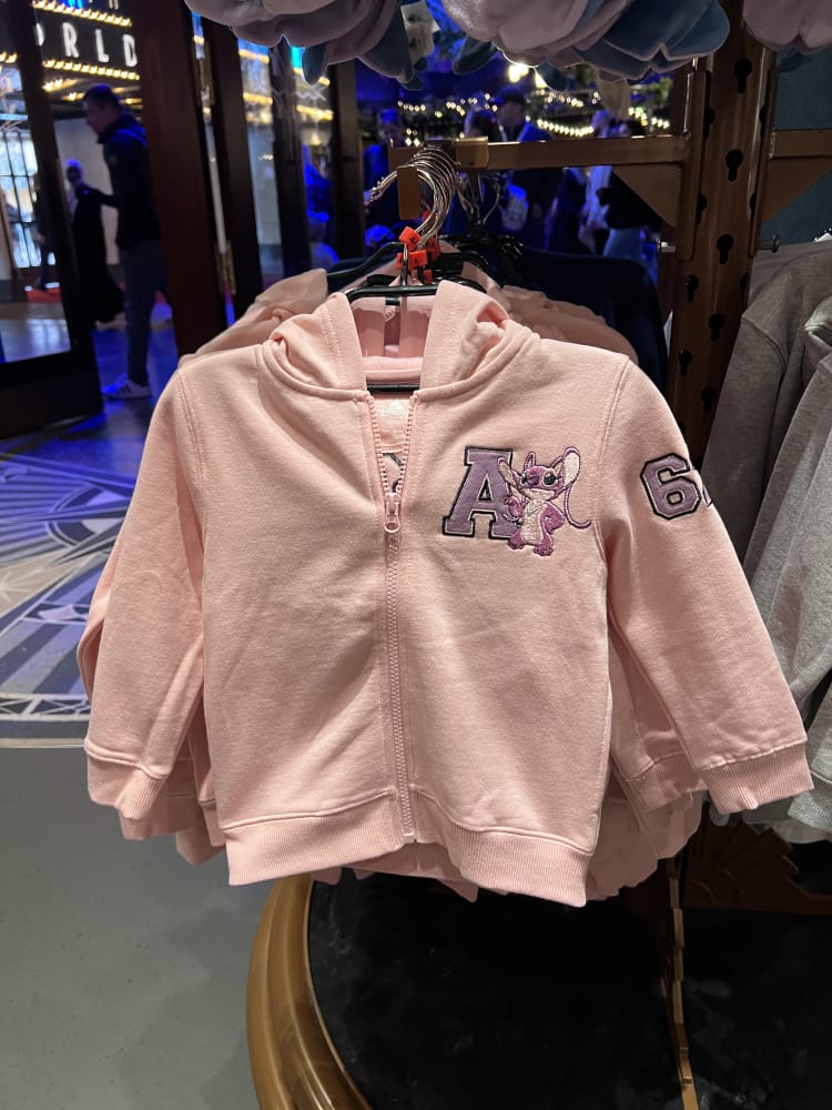 Disneyland Paris Kids Angel Full Zip Hoodie view 2