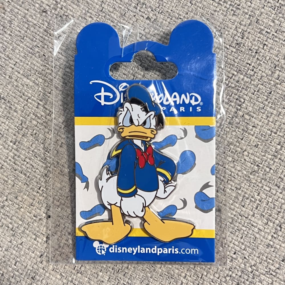 Disneyland Paris Donald Duck Standing Pin view 1