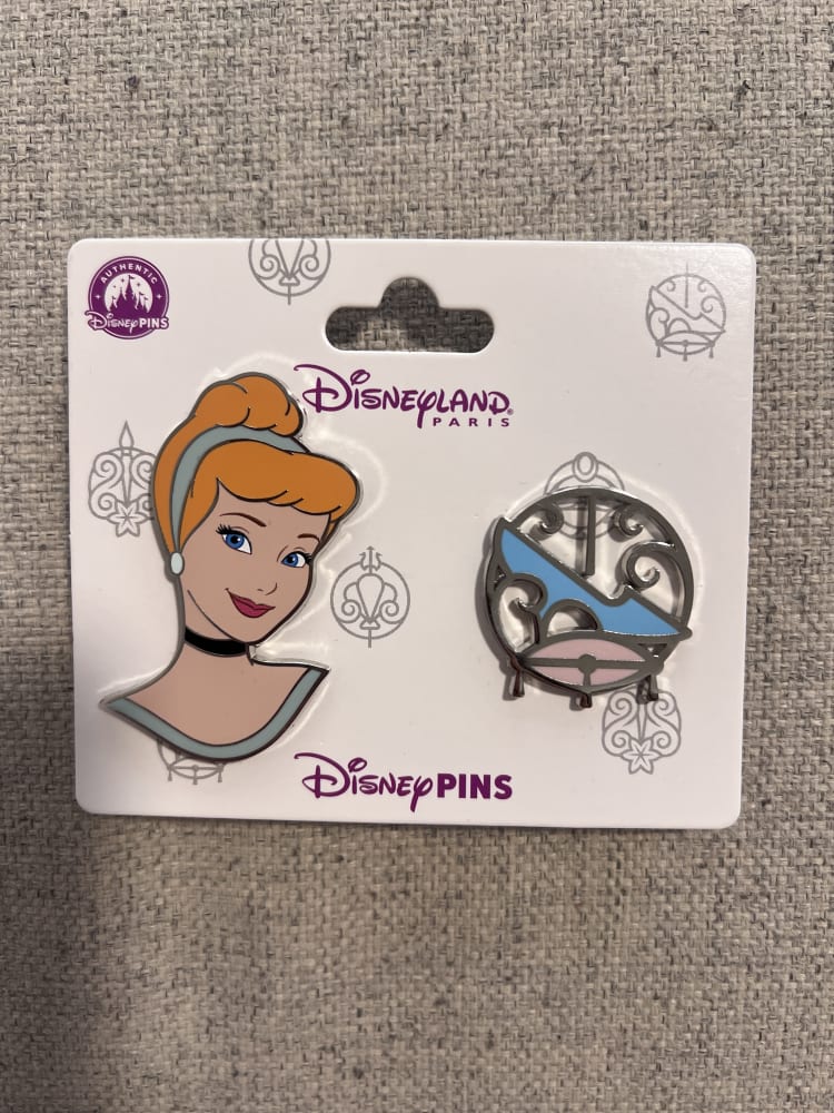Disneyland Paris Princess Cinderella Pin Set view 1